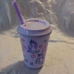 Kids Plastic Reusable 12oz Chameleon Color Changing Cups With Twist on Lids and